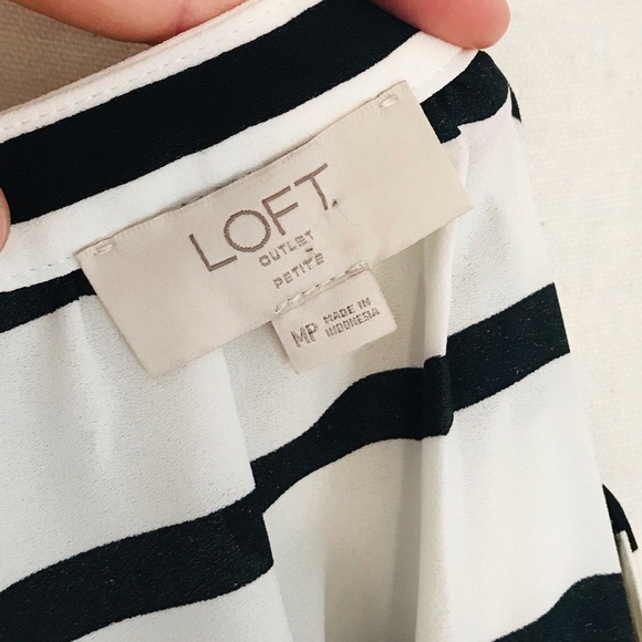 Loft Striped Blouse - Picture 3 of 4